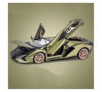 KWZGHOLJ Scale Finished Model Car 1:18 Scale For Lamborghini SIAN FKP 37 Supercar Alloy DieCast Luxury Car Model Collectible Ornaments Die-cast Vehicle(Green)