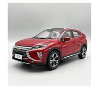 KWZGHOLJ Scale Finished Model Car 1:18 Scale For Mitsubishi Eclipse Cross SUV Alloy Diecast Luxury Car Model Static Collection Grade Vehicle Model Die-cast Vehicle(Red)