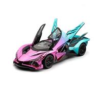 KWZGHOLJ Scale Finished Model Car 1:24 For Apollo Project EVO Supercar Alloy Diecast Model Car Replica Vehicle Display Decorations Collection Die-cast Vehicle(Green)
