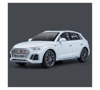 KWZGHOLJ Scale Finished Model Car 1:24 For AUDI Q5 SUV Alloy Diecast Car Model Simulation Pull-back Vehicle Collection Souvenir Die-cast Vehicle(White)