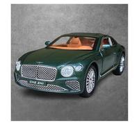 KWZGHOLJ Scale Finished Model Car 1:24 For Bentley Continental GT Simulation Alloy Diecast Car Model Miniature Finished Scale Model Souvenir Die-cast Vehicle(Green)