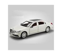 KWZGHOLJ Scale Finished Model Car 1:24 For Benz E-Class E300L Alloy Diecast Car Model Simulation Pull-back Vehicle Collection Souvenir Die-cast Vehicle(White a)