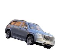 KWZGHOLJ Scale Finished Model Car 1/24 For Benz Maybach GLS600 Alloy Diecast Car Model Simulation Vehicles Static Collection Souvenirs Die-cast Vehicle(Chrome)