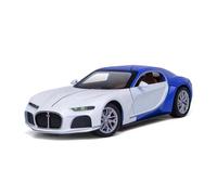 KWZGHOLJ Scale Finished Model Car 1:24 For Bugatti Atlantic Alloy Diecast Car Model Simulation Vehicles Static Collection Souvenir Die-cast Vehicle(Blue)