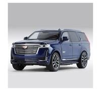 KWZGHOLJ Scale Finished Model Car 1:24 For Cadillac Escalade SUV Simulation Car Model Alloy Diecast Static Miniature Vehicle Souvenir Decoration Die-cast Vehicle(Blue)