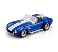 KWZGHOLJ Scale Finished Model Car 1:24 For Ford Shelby Cobra 427 Roadster 1965 S/C Metal Diecast Car Model Simulation Scale Vehicle Ornaments Collector Die-cast Vehicle(Blue)