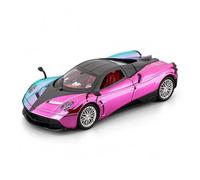KWZGHOLJ Scale Finished Model Car 1:24 For Pagani Huayra Dinastia Supercar Alloy Diecast Car Model Simulation Miniature Vehicle Collection Hobbies Die-cast Vehicle(A)