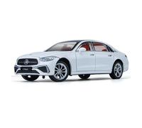 KWZGHOLJ Scale Finished Model Car 1:24 Scale For Benz C-Class C260 L Simulation Alloy Diecast Car Model Collection Grade Ornament Die-cast Vehicle(White)