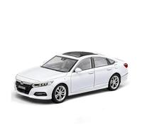 KWZGHOLJ Scale Finished Model Car 1:24 Scale For HONDA Accord Sedan Alloy Diecasts Simulation Car Model Replica Vehicle Decoration Die-cast Vehicle(White)