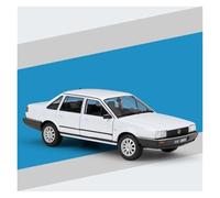 KWZGHOLJ Scale Finished Model Car 1:24 Scale For Volkswagen Santana Simulation Alloy Car Model Static Vehicle Collectible Ornament Die-cast Vehicle(White)