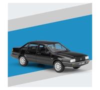 KWZGHOLJ Scale Finished Model Car 1:24 Scale For Volkswagen Santana Simulation Alloy Car Model Static Vehicle Collectible Ornament Die-cast Vehicle(Black)