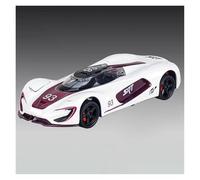 KWZGHOLJ Scale Finished Model Car 1:32 For Dodge Tomahawk SRT V10 Sports Metal Diecast Car Model Simulation Scale Vehicle Ornaments Collector Die-cast Vehicle(White)