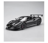KWZGHOLJ Scale Finished Model Car 1:32 For Ferrari 488 Supercar Alloy Diecast Simulation Finished Product Vehicle Collection Decoration Die-cast Vehicle(Black)