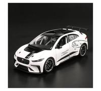 KWZGHOLJ Scale Finished Model Car 1:32 For Jaguar I PACE Alloy Simulation Car Model Miniature Vehicle Decorative Ornaments Die-cast Vehicle(White)