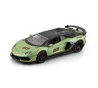 KWZGHOLJ Scale Finished Model Car 1:32 For Lamborghini SVJ 63 Alloy Die Cast Simulation Car Model Static Miniature Vehicle Collectible Display Die-cast Vehicle(Green)