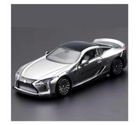 KWZGHOLJ Scale Finished Model Car 1:32 For Lexus LC500 Simulation Alloy Finished Product Car Model Diecast Metal Vehicle Collection Souvenir Die-cast Vehicle(Silver)