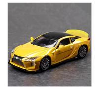 KWZGHOLJ Scale Finished Model Car 1:32 For Lexus LC500 Simulation Alloy Finished Product Car Model Diecast Metal Vehicle Collection Souvenir Die-cast Vehicle(Yellow)
