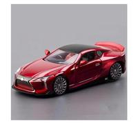 KWZGHOLJ Scale Finished Model Car 1:32 For Lexus LC500 Simulation Alloy Finished Product Car Model Diecast Metal Vehicle Collection Souvenir Die-cast Vehicle(Red)