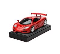 KWZGHOLJ Scale Finished Model Car 1:32 For McLaren F1 XP4 XP5 1933 Alloy Die Cast Simulation Car Model Static Miniature Vehicle Collectible Display Die-cast Vehicle(Red)
