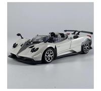 KWZGHOLJ Scale Finished Model Car 1:32 For Pagani Zonda HP 2017 Metal Diecast Car Model Simulation Scale Vehicle Ornaments Collector Die-cast Vehicle(White)
