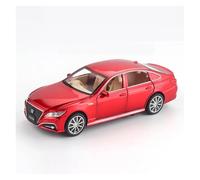 KWZGHOLJ Scale Finished Model Car 1:32 For Toyota CROWN Alloy Diecast Car Model Miniature Replica Vehicle Collection Souvenir Die-cast Vehicle(Red)