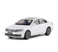 KWZGHOLJ Scale Finished Model Car 1:32 For Volkswagen PASSAT Magotan Alloy Simulation Car Model Miniature Vehicle Decorative Ornaments Die-cast Vehicle(White)