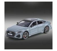 KWZGHOLJ Scale Finished Model Car 1:32 Scale For AUDI RS7 Coupe Simulation Alloy Diecast Car Model Souvenir Ornaments Display Die-cast Vehicle(Chrome)