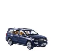KWZGHOLJ Scale Finished Model Car 1:32 Scale For Benz GL500 SUV Alloy Die-cast Car Model Miniature Vehicle Collection Display Die-cast Vehicle(Blue)