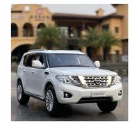 KWZGHOLJ Scale Finished Model Car 1:32 Scale For Nissan Patrol SUV Alloy Die-cast Car Model Miniature Vehicle Collection Display Die-cast Vehicle(White)