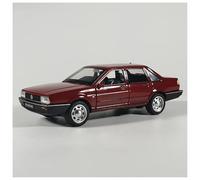 KWZGHOLJ Scale Finished Model Car 1:32 Scale For Volkswagen Santana Alloy Diecast Car Model Simulation Pull Back Vehicle Display Ornament Die-cast Vehicle(Red)