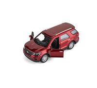 KWZGHOLJ Scale Finished Model Car 1:36 Scale For Ford Explorer SUV Alloy DieCast Luxury Car Model Collectible Ornaments Die-cast Vehicle(Red a)