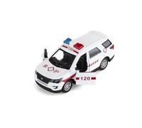 KWZGHOLJ Scale Finished Model Car 1:36 Scale For Ford Explorer SUV Alloy DieCast Luxury Car Model Collectible Ornaments Die-cast Vehicle(White b)
