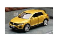 KWZGHOLJ Scale Finished Model Car 1:36 Scale For Volkswagen T-Roc SUV Alloy Diecast Model Car Simulation Miniature Vehicle Collector Die-cast Vehicle(Yellow)