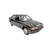 KWZGHOLJ Scale Finished Model Car For Benz 190E W201 1:24 Scale Alloy Diecast Simulation Car Model Decoration Collection Vehicle Die-cast Vehicle