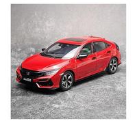 KWZGHOLJ Scale Finished Model Car For HONDA CIVIC 220 1:18 Scale Alloy Diecast Car Model Simulation Miniature Vehicle Collection Souvenir Die-cast Vehicle(Red)