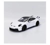 KWZGHOLJ Scale Finished Model Car For Porsche 911 GT3 RS 1:18 Scale Alloy Diecast Car Model Simulation Miniature Vehicle Collection Souvenir Die-cast Vehicle(White)