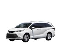 KWZGHOLJ Scale Finished Model Car For Toyota SIENNA MPV 1:18 Scale Alloy Diecast Simulation Car Model Decoration Collection Vehicle Die-cast Vehicle(White)