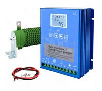 KX-ENERGIE Wind Solar Hybrid Charge Controller 2000W, MPPT Booster Regulator for Off Grid Systems, 12V 24V 48V,1000W Wind Turbine 1000W Solar Panel Power Controller w/ Dump-load