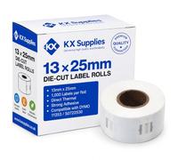 KX Supplies 11353 Multi-Purpose Labels for Dymo LabelWriter, 1 Roll | Direct Thermal