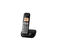 KX-TGE110E Big Button Single DECT Cordless Telephone with Nuisance Call Blocker & LCD Display (Single Handset Pack) - Black
