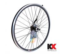 KX Wheels KX Doublewall 24" Q/R Screw-On Rear Wheel - Disc/Rim