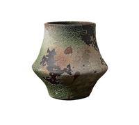 Kx9Lb8d Flower planters Jingdezhen Chinese Style Flower Pots Retro Coarse Pottery Vessels Large Caliber Antique Plant
