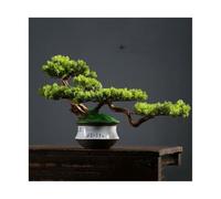 Kx9Lb8d imitation bonsai tree Artificial Bonsai Simulation Tree High-end Light Luxury Greenery Entrance Decoration Ornaments