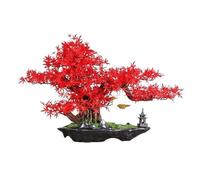 Kx9Lb8d imitation bonsai tree Simulation Tree Bonsai Hotel Living Room Desktop Ornaments Modeling High-end Luxury Fake Greenery Landscaping
