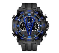 KXAITO Men's Japanese Quartz Analog Watch with Thermoplastic Polyurethane (TPU) Strap 6105