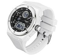 KXAITO Men's Japanese Quartz Analog Watch with Thermoplastic Polyurethane (TPU) Strap KXAITO-GOLD739