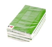 KXAOXGRC Chinese Mahjong, Mahjong Set Chinese 144 Tiles Melamine Storage Box Tablecloth Blue Green 40-44mm(Green,40mm)