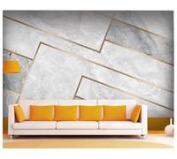 kxcghlsglj Custom Size Mural Simple Geometric Marble Tv Background Wall-250Cm×175Cm