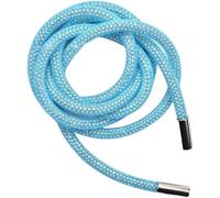 KXCVBNKLJ Cotton Drawstrings with Metal Lock Ends, 120cm 6mm Multicolor Rhinestone Drawstring Replacement Cord For Hoodies Trousers(Blue)