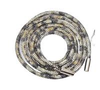 KXCVBNKLJ Cotton Drawstrings with Metal Lock Ends, Drawstring Replacement Cord 120cm Multicolor(Leopard Print)